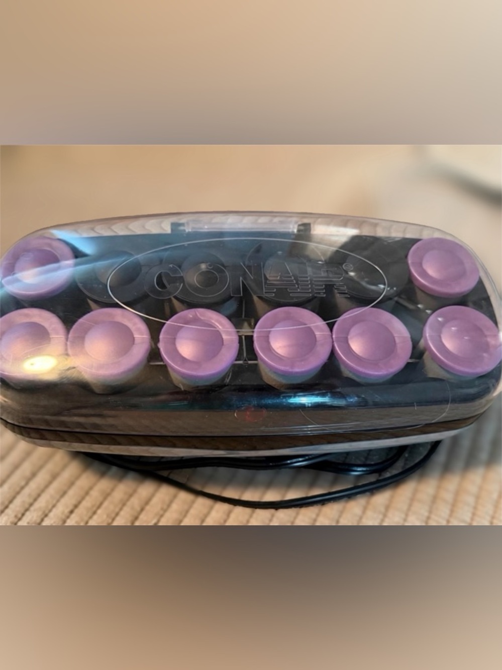 Conair Xtreme Instant Heat Jumbo Super Jumbo Hot Rollers Set w Clips